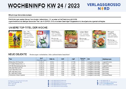 Wocheninfo KW 24_2023 Kurzinformation